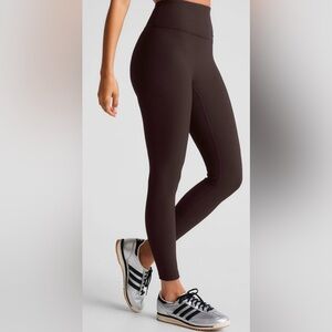 NEW! Brown High-Waisted Leggings M